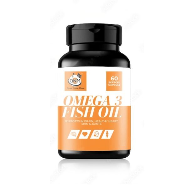 Omega 3 Fish Oil 1000mg (60 Capsules)